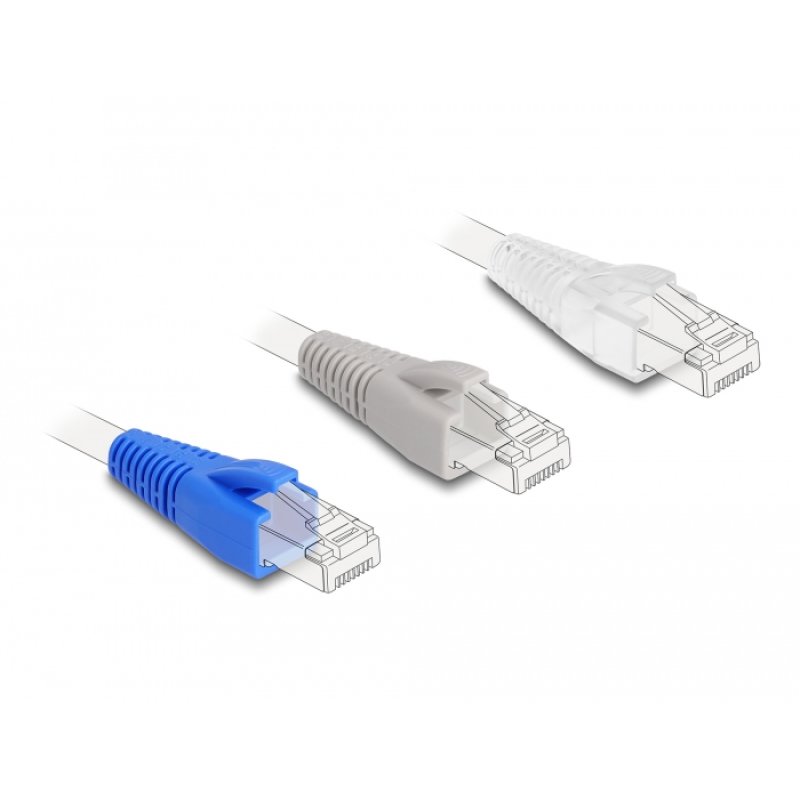 DeLOCK Strain relief for RJ45 plug cuttable set 50 pieces coloured