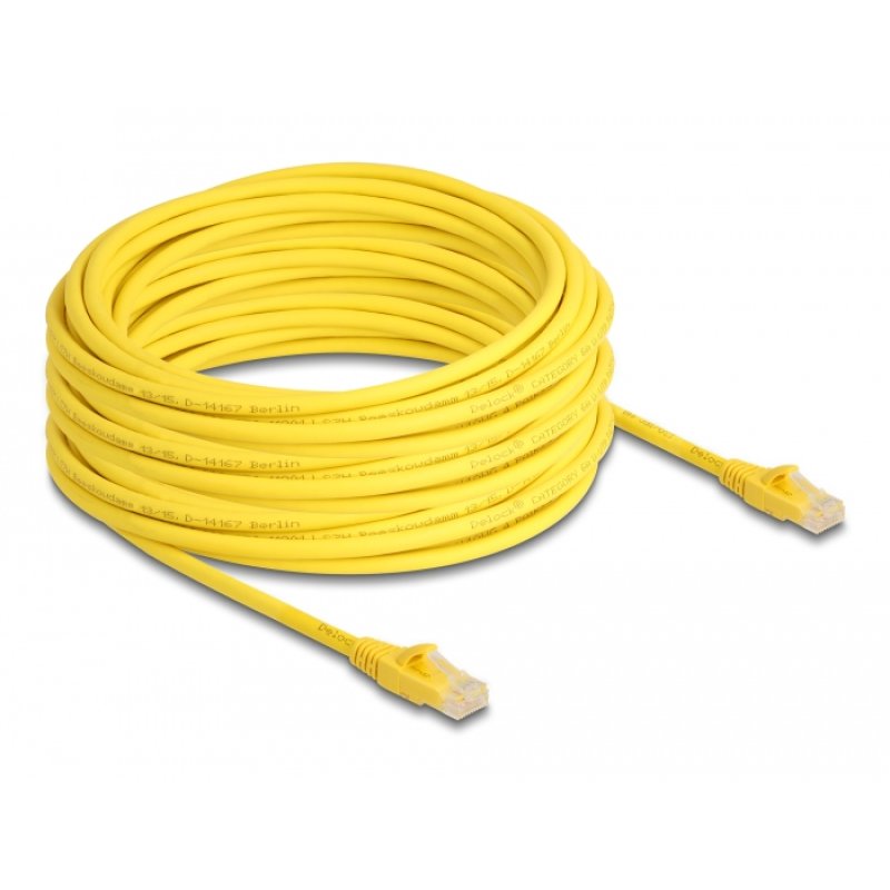 DeLOCK Câble RJ45 Cat.6A U/UTP Fast Tracing, 15 m
