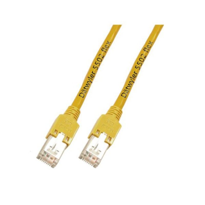 EFB RJ45 Patchkabel Cat.5e S/UTP PVC Dtwyler 5502 TM11 gelb 1,5m
