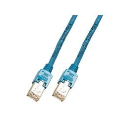 EFB Elektronik Patchkabel RJ45 S/UTP Cat5e 3m blau D networking cable Blue