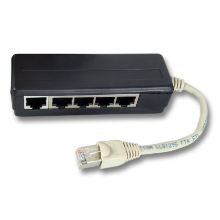 EFB Elektronik K5117.015 network splitter Black