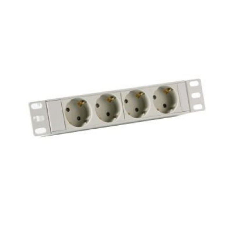 EFB Elektronik EK631DE.10GR multiprise 2 m 4 sortie(s) CA Intérieure Gris