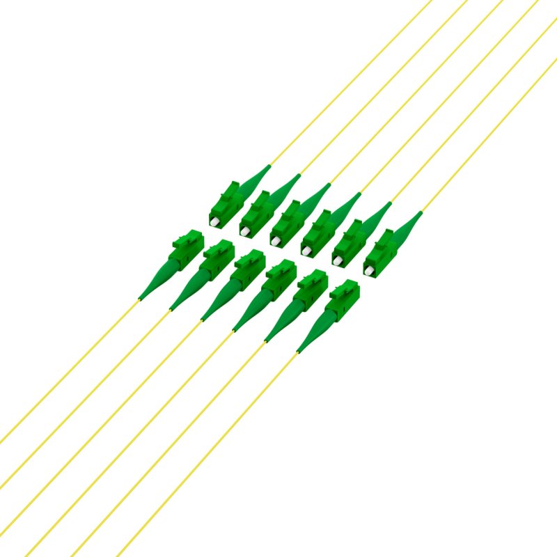 EFB Elektronik FTTH-PIGTAIL-LCA1 câble InfiniBand et à fibres optiques 2 m 6x LC LC/APC Vert, Jaune