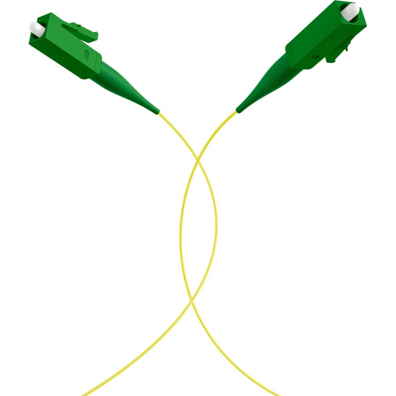 EFB Elektronik FTTH-PIGTAIL-LCA1 câble InfiniBand et à fibres optiques 2 m 6x LC LC/APC Vert, Jaune