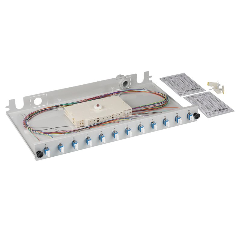 EFB Elektronik Splice box LC 9/125µ OS2 extendable