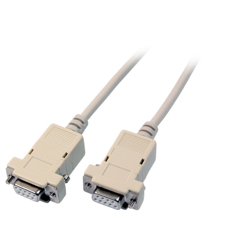 EFB Elektronik DSub 9 3m serial cable Beige