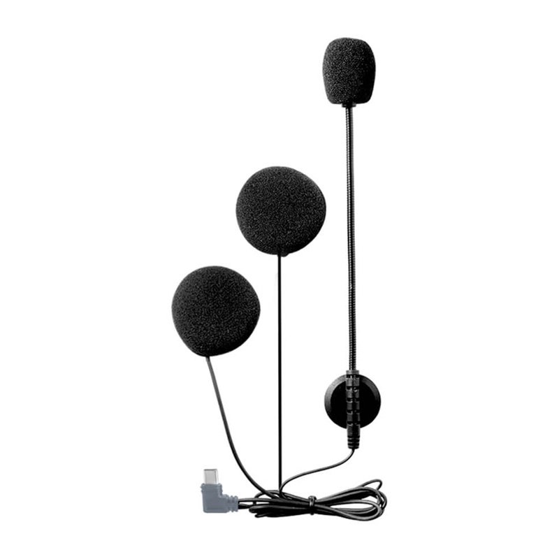 Type C headset for motorcycle helmet for V6pro EJEAS HIFI-M6 intercom