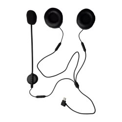 Type C headset for motorcycle helmet for K1/MS8/MS20 intercom EJEAS HIFI-M4H