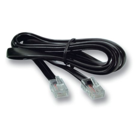 EFB Elektronik K2406SW.3 câble de téléphone 3 m Noir