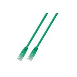 EFB RJ45 Patchkabel Cat.5e U/UTP PVC CCA grn 30m