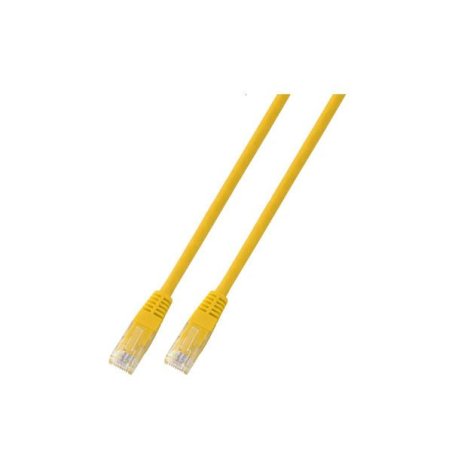 EFB Elektronik 3m Cat6 Patch networking cable Yellow U/UTP (UTP)