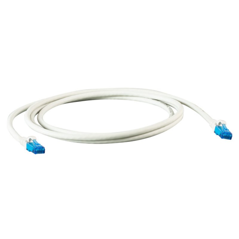 EFB RJ45 Patchkabel Cat.6A U/UTP LSZH Premium 500MHz wei 1m