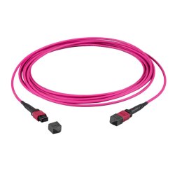 EFB Elektronik MTPF24MTPFOM4-15-A InfiniBand/fibre optic cable 15 m MTP Pink