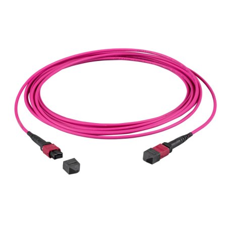 EFB Elektronik MTPF24MTPFOM4-15-A InfiniBand/fibre optic cable 15 m MTP Pink