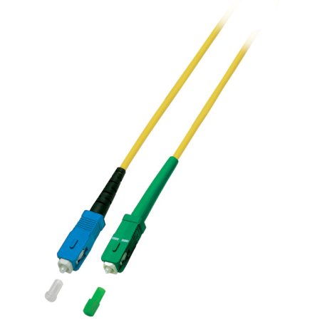 EFB Simplex Patchkabel SC/APC-SC OS2 G657A2 3m LSZH 3mm gelb