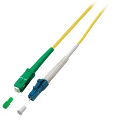 EFB Simplex Patchkabel LC-SC/APC OS2 G657A2 2m LSZH 2mm gelb