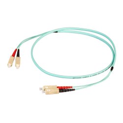 EFB Elektronik O7413FT.50 InfiniBand/fibre optic cable 50 m SC Aqua colour