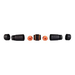 EFB Elektronik IP68DFKRJ456AWP wire connector 2x RJ-45 Black