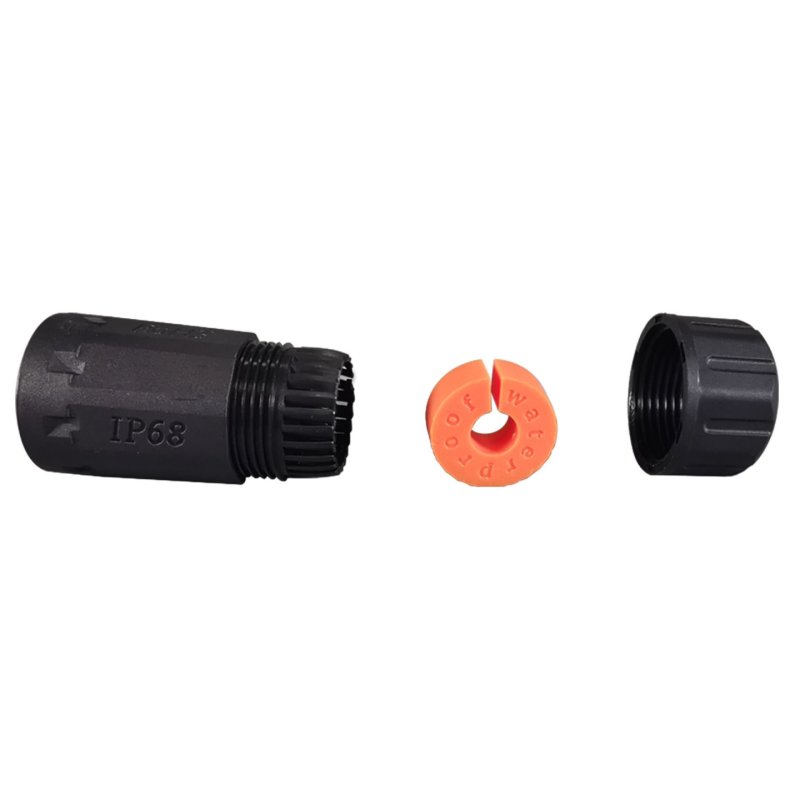 EFB Elektronik IP68DFKRJ456AWP wire connector 2x RJ-45 Black