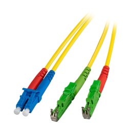EFB R&M Duplex Patchkabel E2000/APC-LC OS2 30m 3mm gelb G657A1 Grade C