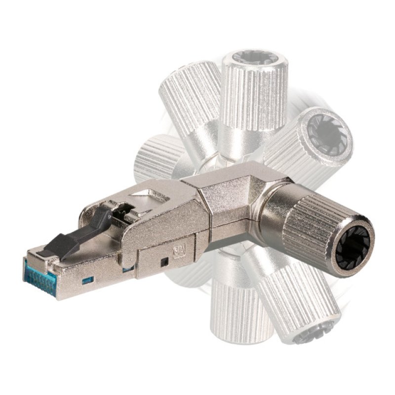 EFB Elektronik 88035P8.1 wire connector RJ-45 Silver