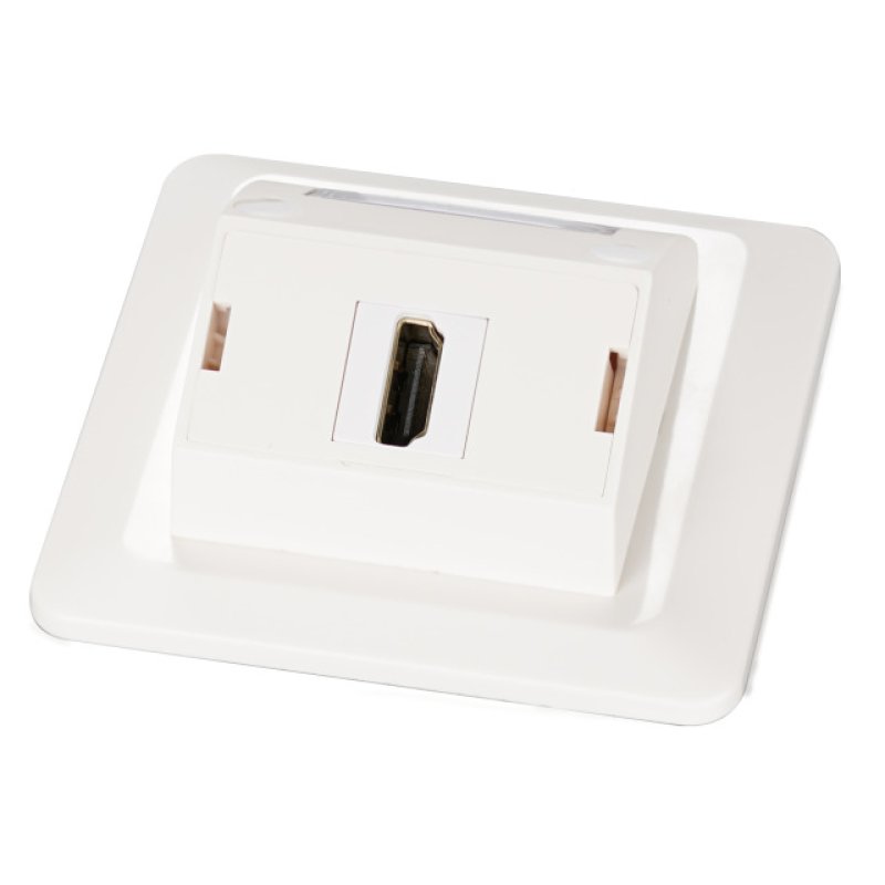 EFB Multifunktions-Rahmenset mit 1-und 2-Port Adapter Keystone Format(HDMI,USB,