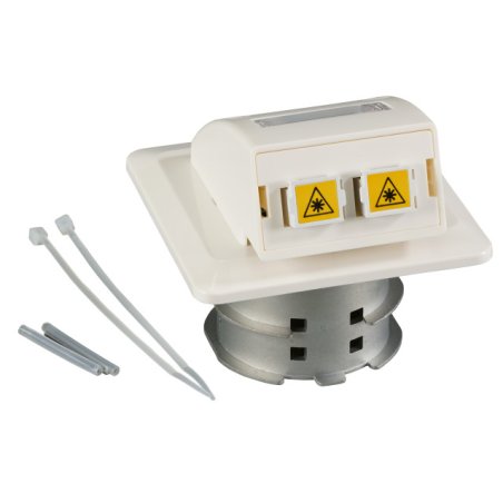 EFB Elektronik FTTH-OUTLET-SC-OM3 prise de courant Blanc