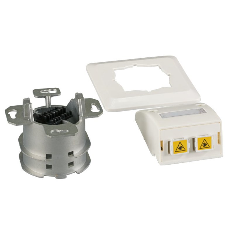 EFB Elektronik FTTH-OUTLET-SC-OM3 socket-outlet White