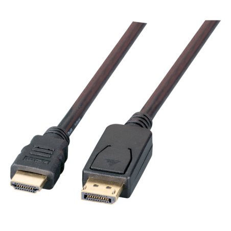 EFB Elektronik K5561HQSW.2 câble vidéo et adaptateur 2 m DisplayPort HDMI Type A (Standard) Noir