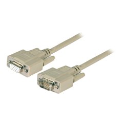 EFB Elektronik HD-DSub 15 2m VGA cable VGA (D-Sub) Beige