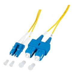 EFB Elektronik O0360.2-1.2 InfiniBand/fibre optic cable 2 m 2x LC 2x SC Yellow