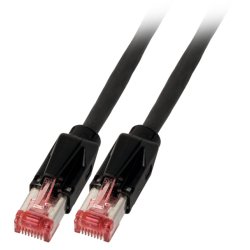 EFB Elektronik K8708SW.2 câble de réseau Noir 2 m Cat6a S/FTP (S-STP)