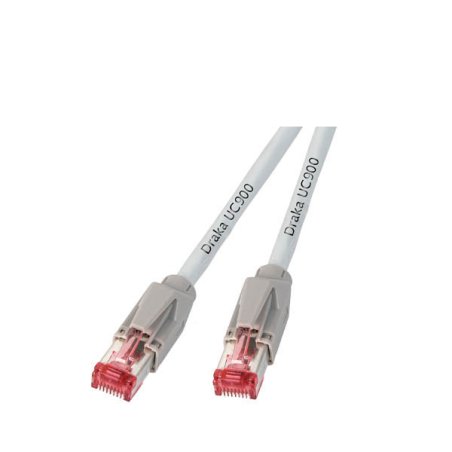 EFB RJ45 Patchkabel Cat.6A S/FTP LSZH Draka UC900 TM21 grau 50m