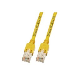 EFB Elektronik K8015.1 networking cable Yellow 1 m Cat5e SF/UTP (S-FTP)