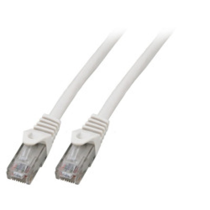 EFB RJ45 Patchkabel Cat.5e U/UTP LSZH CCA AWG24/7 wei 10m