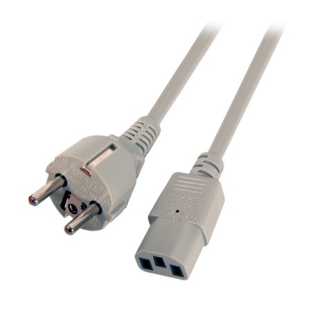 EFB Elektronik EK508.5 power cable Grey 5 m Power plug type F C13 coupler
