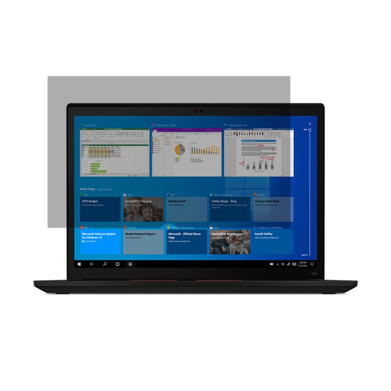 Lenovo 4XJ1U03945 filtre anti-reflets pour écran et filtre de confidentialité 33,8 cm (13.3") Ordinateur portable