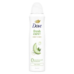 Dove Deodorant Advanced 0 Salts Spray 150ml Melon