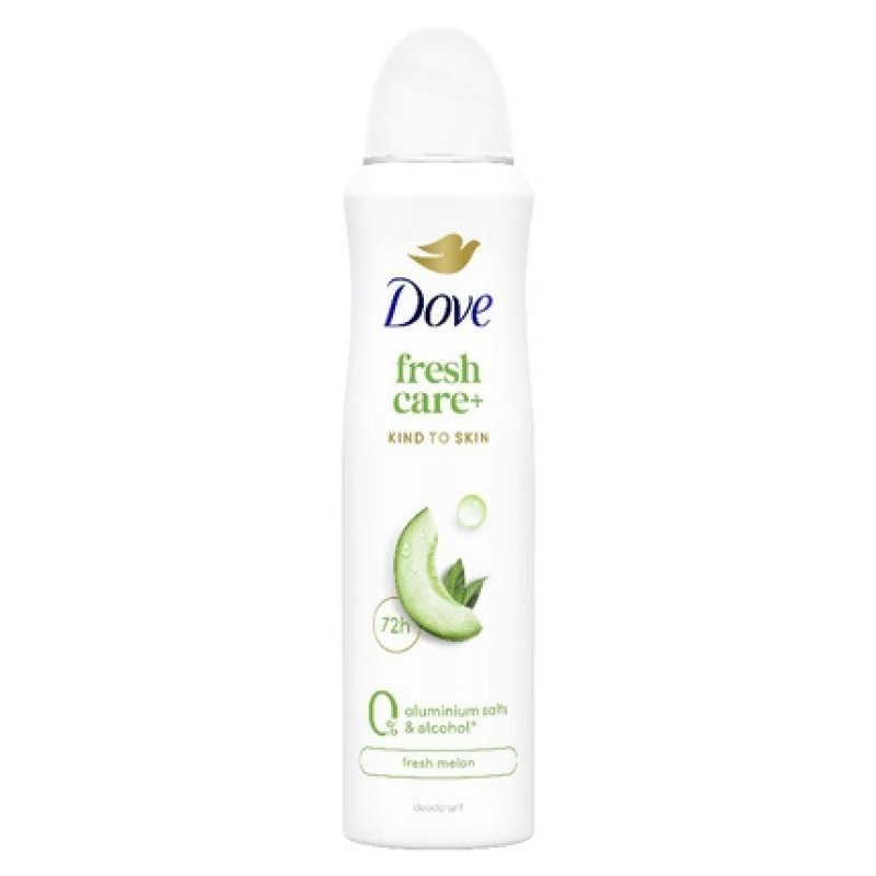 Dove Deodorant Advanced 0 Salts Spray 150ml Melon