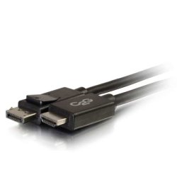 C2G 84326 câble vidéo et adaptateur 2 m DisplayPort HDMI Noir