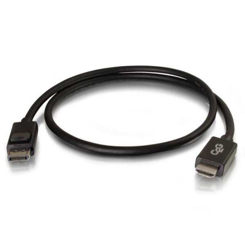 C2G 84326 câble vidéo et adaptateur 2 m DisplayPort HDMI Noir