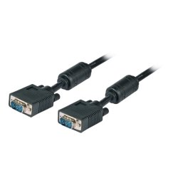 EFB SVGA/HDTV Anschlusskabel, 2x HD-DSub 15, St.-St., 5,0m, schwarz