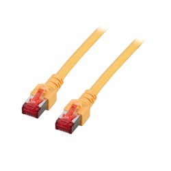 EFB RJ45 Patchkabel Cat.6 S/FTP LSZH gelb 40m