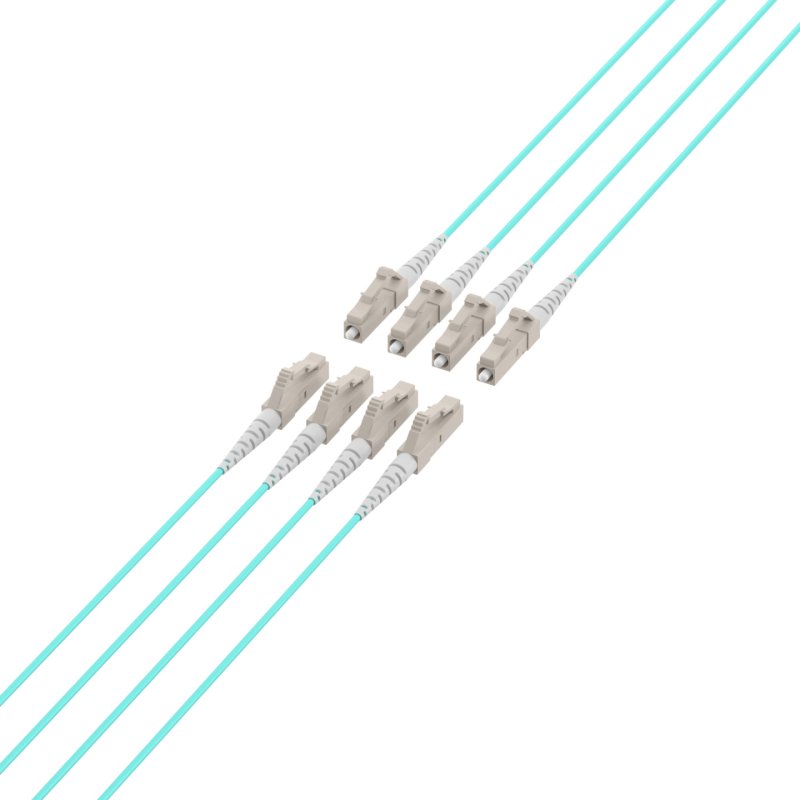 EFB Trunkkabel U-DQ(ZN)BH OM3 8G (1x8) LC-LC 60m Dca LSZH