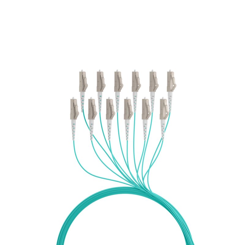 EFB Elektronik O8342S190OM3 InfiniBand/fibre optic cable 190 m 12x LC U-DQ(ZN) BH Beige, Black
