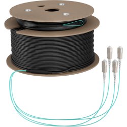 EFB Trunkkabel U-DQ(ZN)BH OM3 4G (1x4) SC-SC 80m Dca LSZH