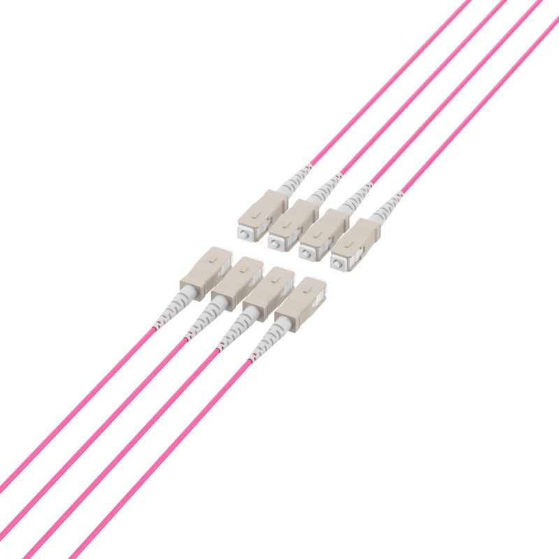 EFB Trunkkabel U-DQ(ZN)BH OM4 8G (1x8) SC-SC 150m Dca LSZH