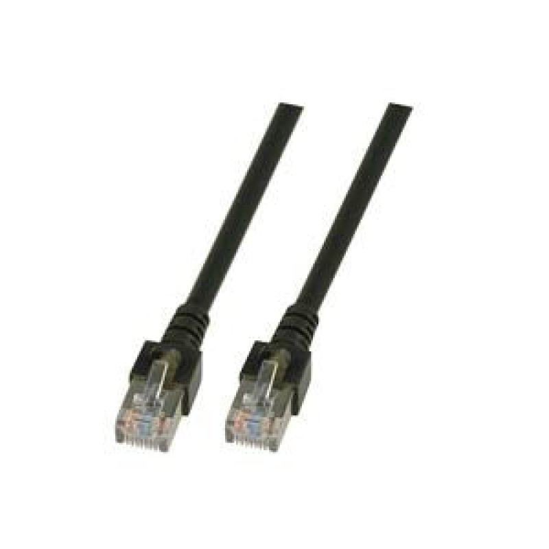EFB Elektronik Cat5e SF/UTP câble de réseau Noir 20 m SF/UTP (S-FTP)
