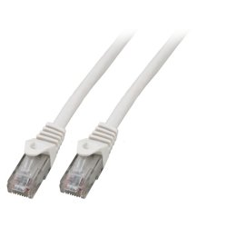 EFB RJ45 Patchkabel Cat.6 U/UTP LSZH CCA wei 50m