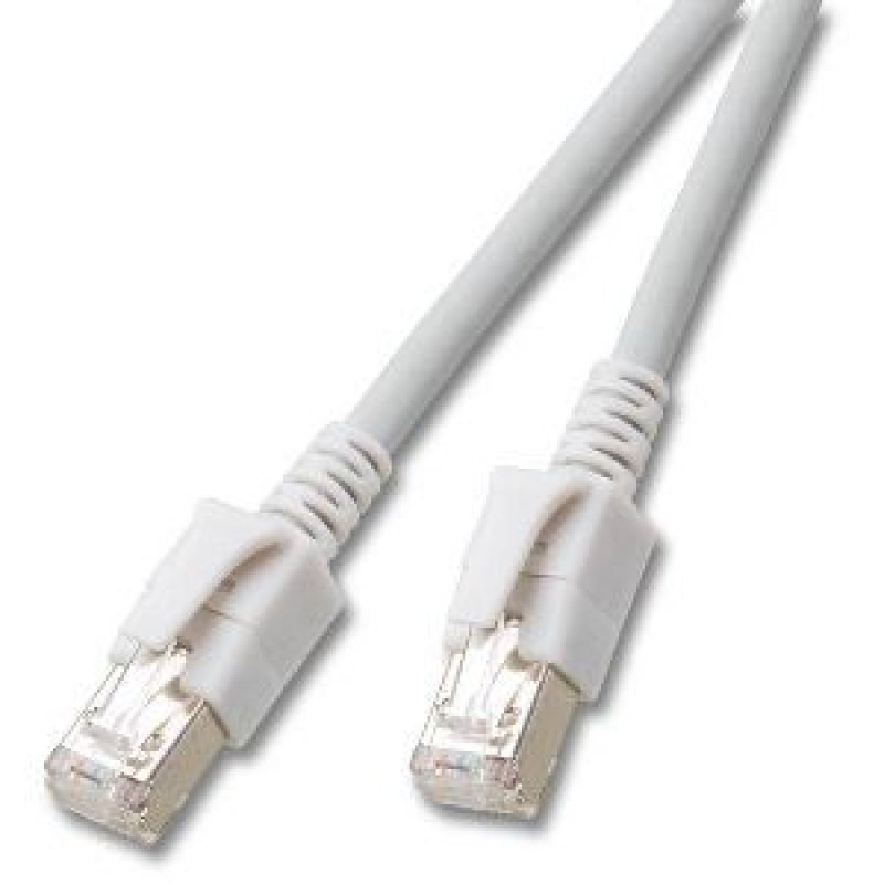 EFB RJ45 Patchkabel Cat.6A S/FTP FRNC VC LED grau 10m
